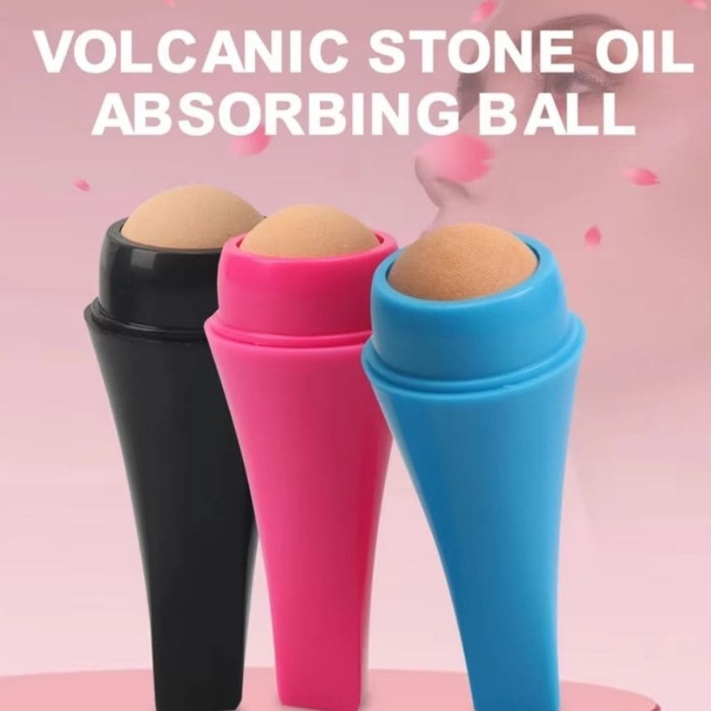 Rodillo volcánico absorbente de aceite.