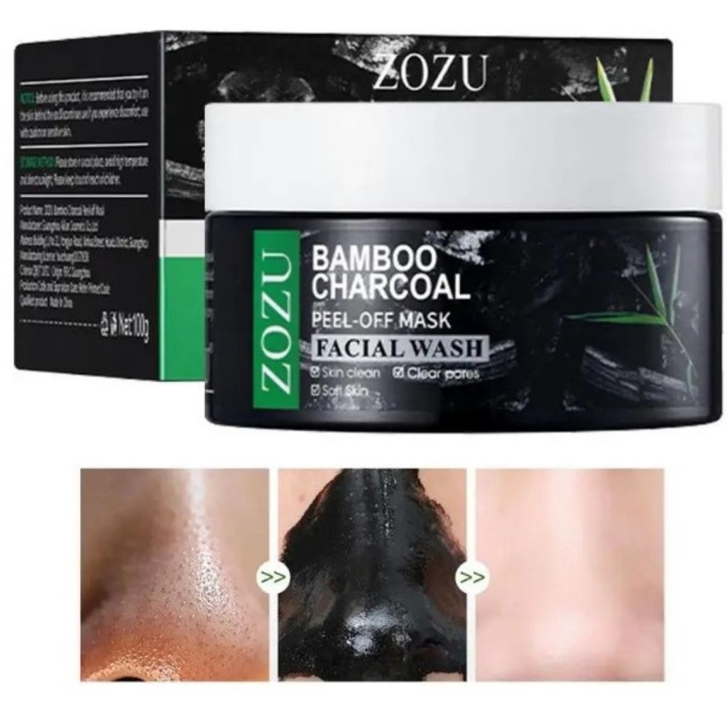 Crema Facial Exfoliante de Carbón