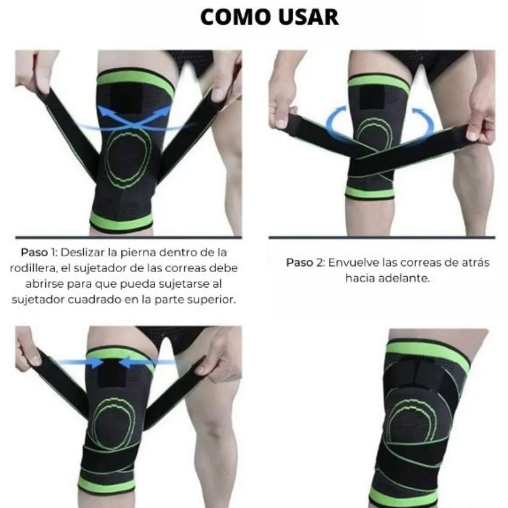 RODILLERA DEPORTIVA AJUSTABLE X 2