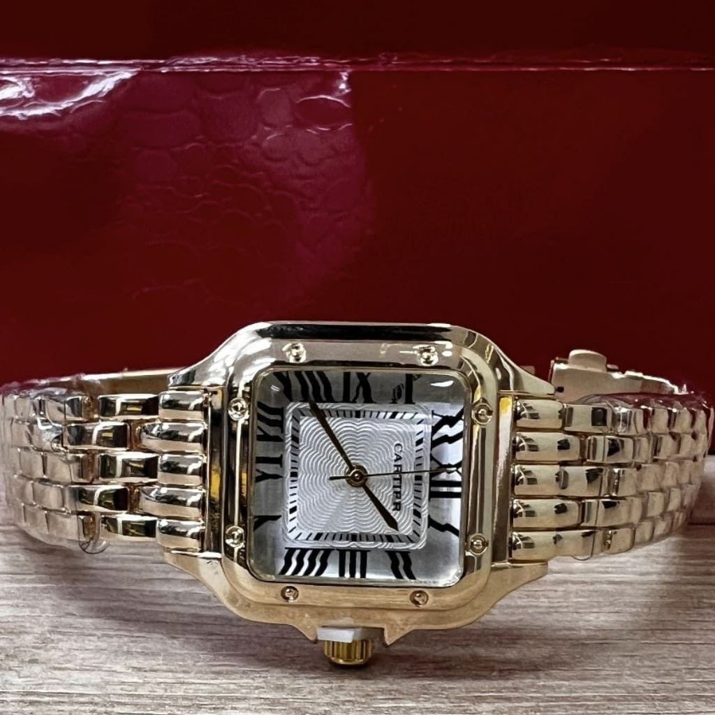 Reloj Cartier Panther tejido