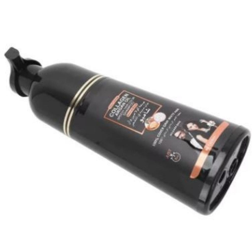 Shampoo tinte para canas color negro