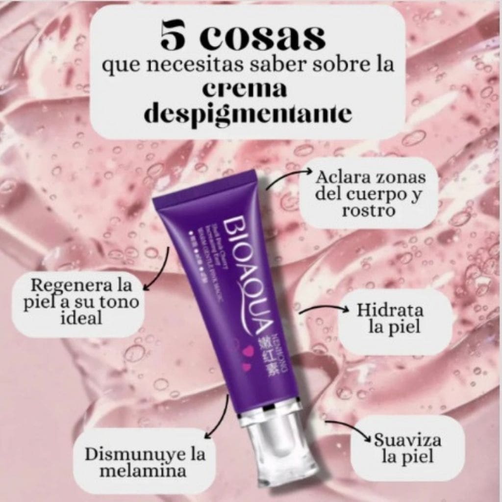CREMA ACLARANTE BIOAQUA