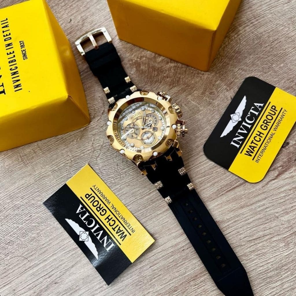 reloj invicta venon caucho