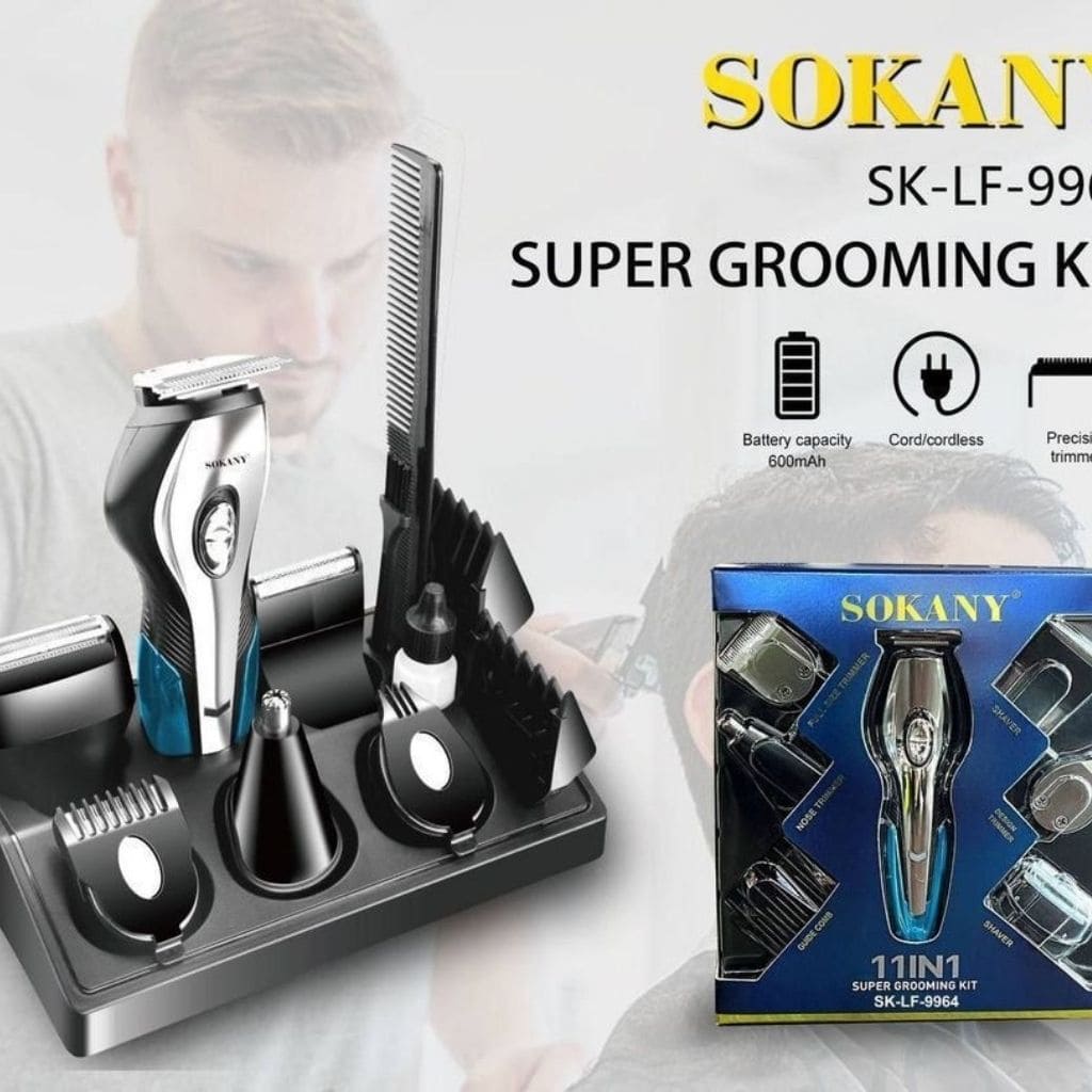 MAQUINA DE CORTAR CABELLO SOKANY 11 EN 1