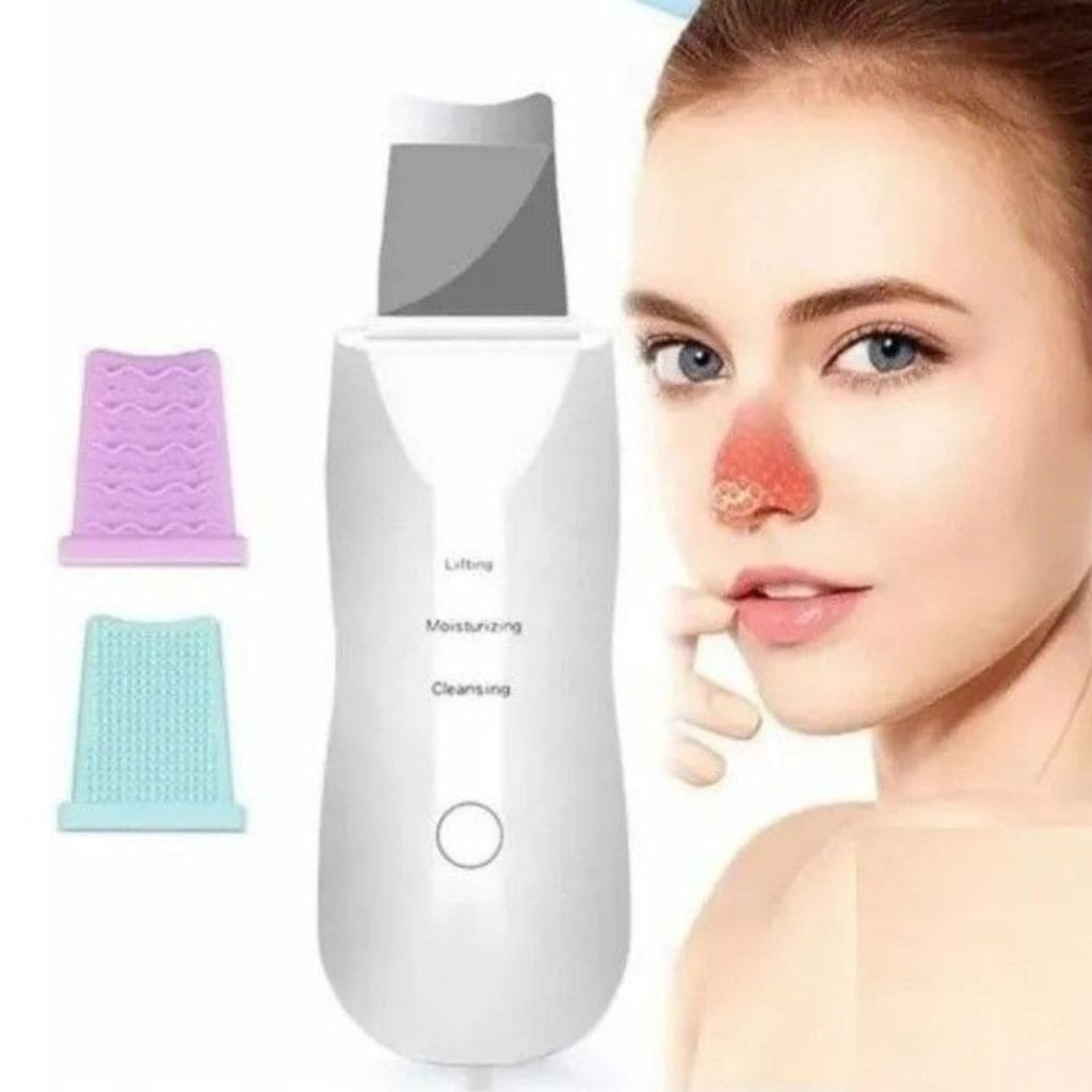 Paleta masajeador ultrasonico facial