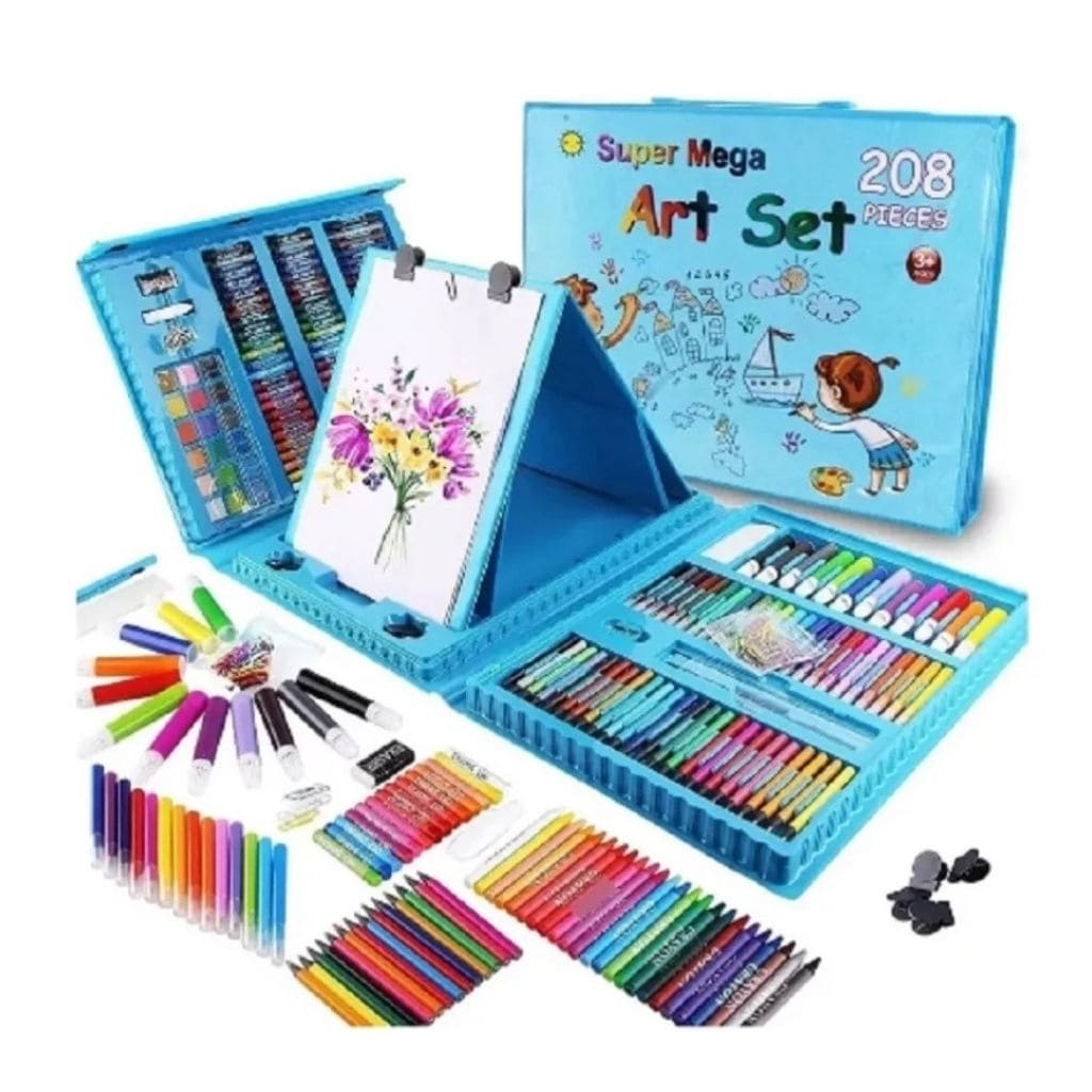 Mega set de arte  208 piezas