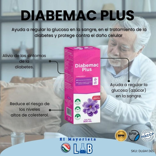 Diabemac Plus para la diabetes