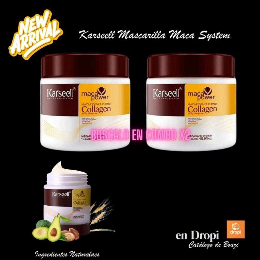 Combo-2 Karseell Mascarilla Maca System
