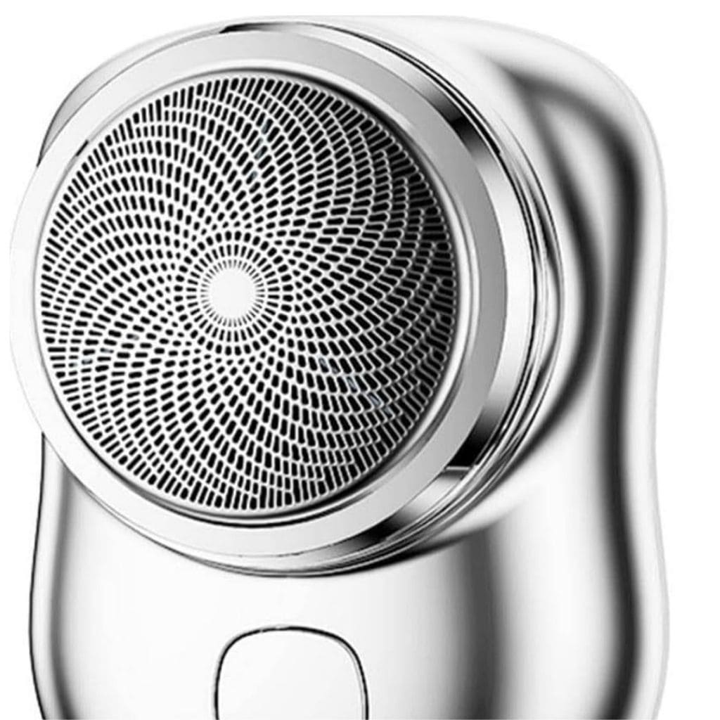 Mini afeitadora de barba electrica