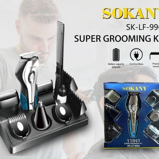 MAQUINA DE CORTAR CABELLO SOKANY 11 EN 1